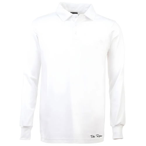 TOFFS Classic Retro Rugby White Long Sleeve Shirt