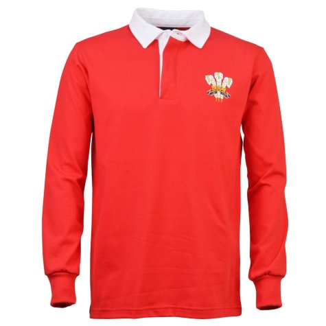 Wales 1976 Vintage Rugby Shirt