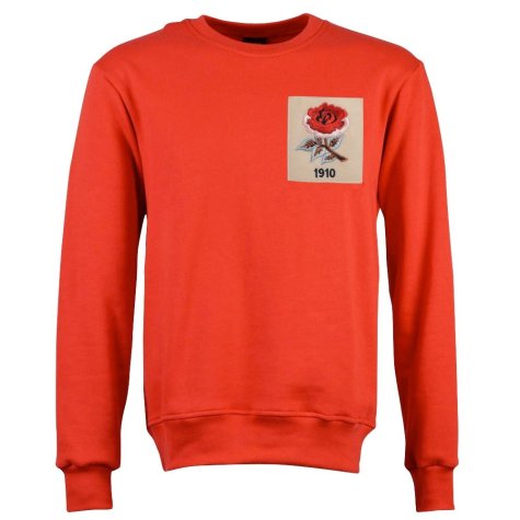 England Rose 1910 Red Sweatshirt