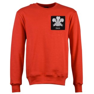 Wales Feathers 1905 Red Sweatshirt
