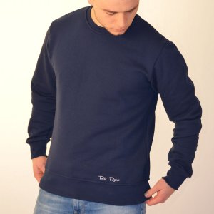 Toffs Retro Navy Sweatshirt