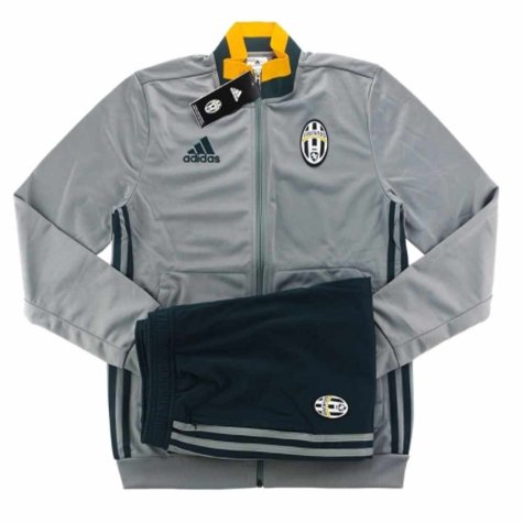2016-17 Juventus Adidas Presentation Tracksuit (Grey)