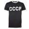 Soviet Union (CCCP) 12th Man T-Shirt - Black/White Ringer