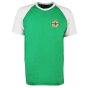Northern Ireland Raglan Sleeve Green/White T-Shirt