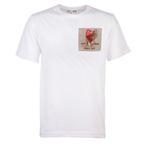 France Rooster 1924 White T-Shirt