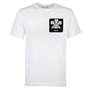 Wales Feathers 1905 White T-Shirt