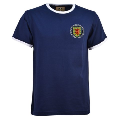 Scotland Football Club 1970's Navy T-Shirt
