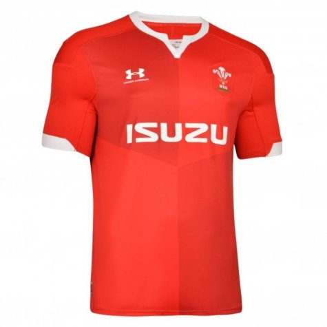 2019-2020 Wales Under Armour Home Rugby Shirt