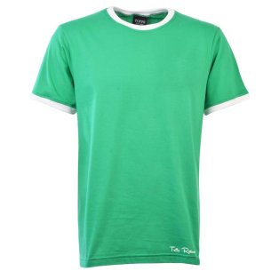 Toffs Retro Green/White Tee Shirt