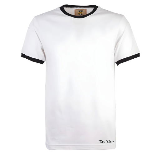 Toffs Retro White/Black Tee Shirt