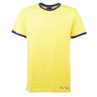 Toffs Retro Yellow/Blue Tee Shirt