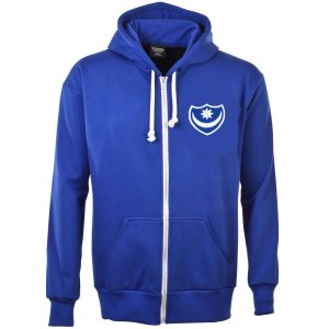 Portsmouth FC Zipped Hoodie - Royal
