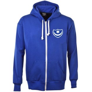Portsmouth FC Zipped Hoodie - Royal