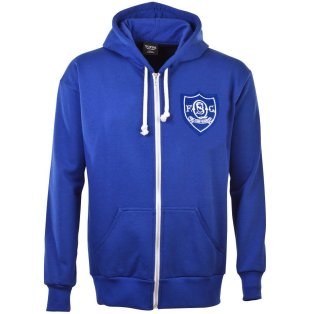 Queen of the South FC Zipped Hoodie - Royal