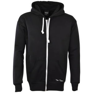 Toffs Retro Black Zipped Hoodie