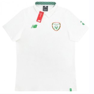 2017-18 Ireland New Balance Media Polo T-Shirt
