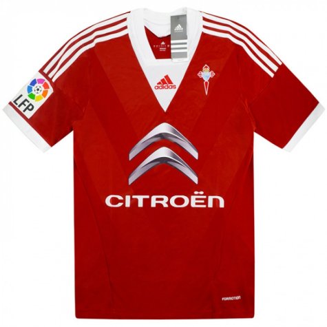 2013-2014 Celta Vigo Adidas Player Issue Third Formation Football Shirt