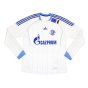 2011-12 Schalke Adidas Away Authentic Long Sleeve Football Shirt