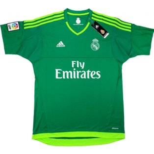 2015-16 Real Madrid Adidas Away Goalkeeper Shirt