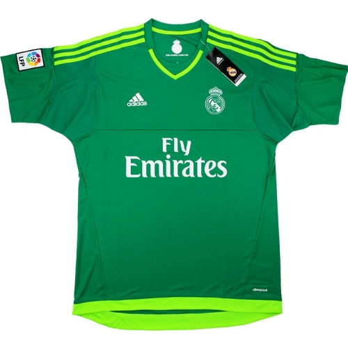2015-16 Real Madrid Adidas Away Goalkeeper Shirt  2015-16 Real Madrid Adidas Away Goalkeeper Shirt