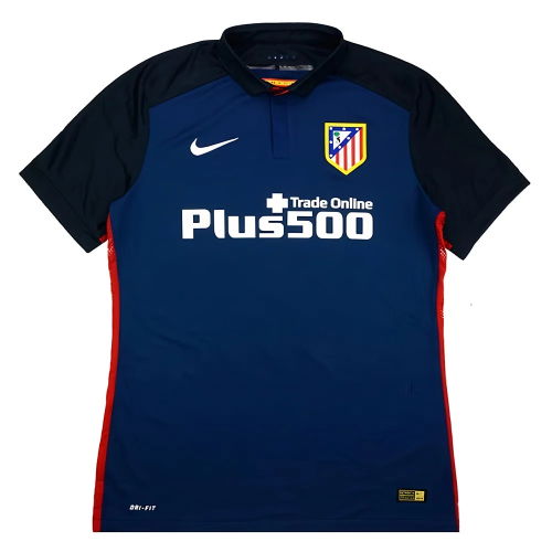 Atletico Madrid Adidas 2015-16 Away Authentic Football Shirt