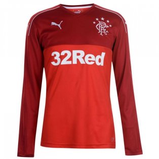 rangers long sleeve away top