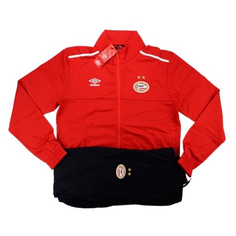 2016-17 PSV Heritage Woven Training Tracksuit (Red)