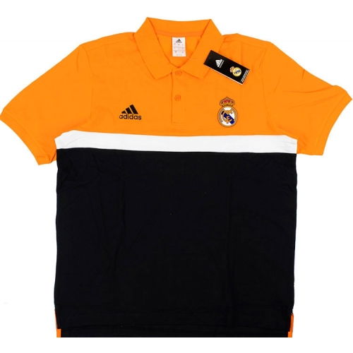 2013-14 Real Madrid Adidas Polo Shirt (Orange)  2013-14 Real Madrid Adidas Polo Shirt (Orange)