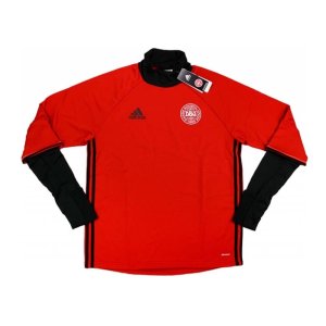 2015-16 Denmark Adidas Training Top (Red)