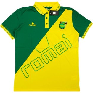 Jamaika Trikot Gr L Jamaica 2015-2016 romai Away WM jersey Shirt grün Neu 