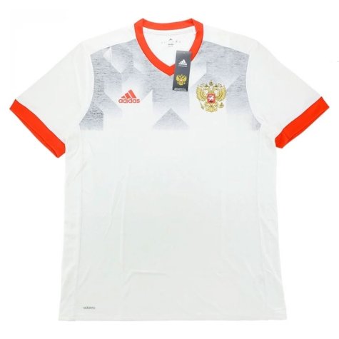 2016-17 Russia Adidas Pre-Match Training Shirt (White)