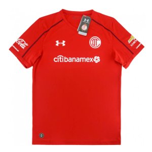2017-18 Deportivo Toluca Home Shirt