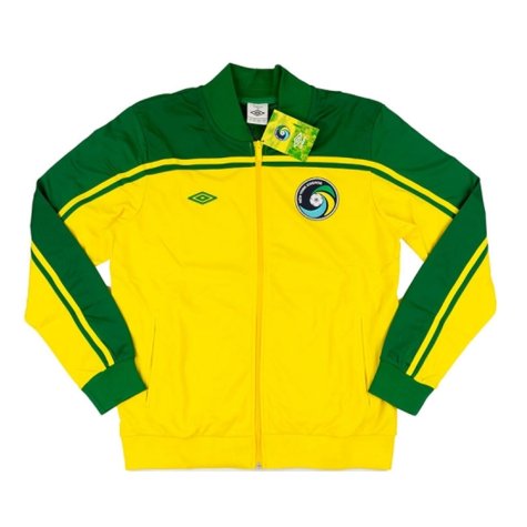 2011-12 New York Cosmos Umbro Track Jacket (Yellow)