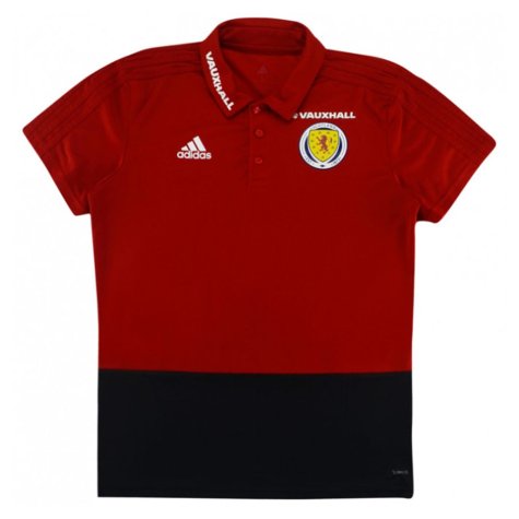 2017-18 Scotland Authentic Polo T-Shirt