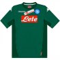 2017-2018 Napoli Kappa Home Authentic European Goalkeeper Shirt