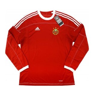 2012-13 Rapid Vienna Adidas Away Long Sleeve Football Shirt