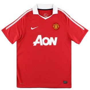 Manchester United 2010-11 Home Shirt (M) (Good)