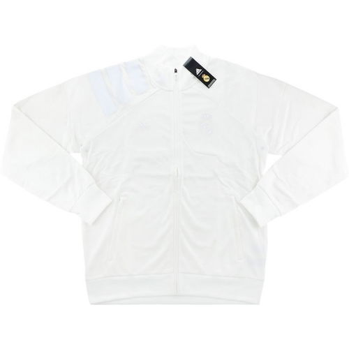2017-18 Real Madrid Adidas L.I. Track Jacket (White)  2017-18 Real Madrid Adidas L.I. Track Jacket (White)