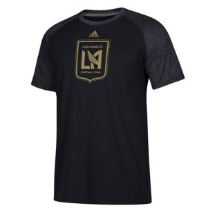 2018 Los Angeles Adidas Redirection Logo T-Shirt (Black)