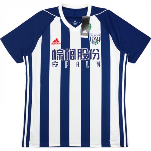 2017-2018 West Brom Adidas Home Football Shirt