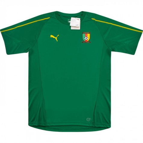 2018-2019 Cameroon Puma Training Shirt (Green)