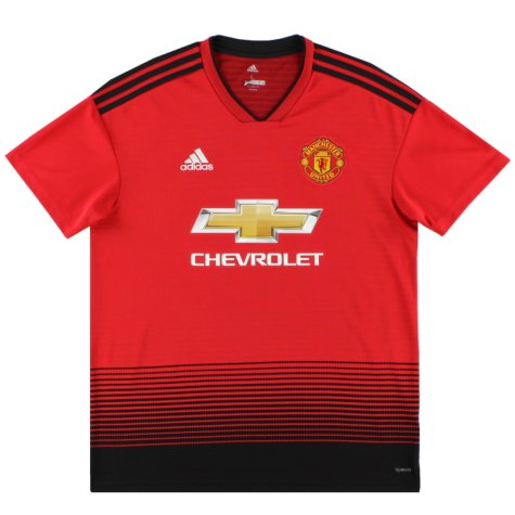 Manchester United 2018-19 Home Shirt (M) (Excellent)