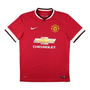 Manchester United 2014-15 Home Shirt (L) (Excellent)