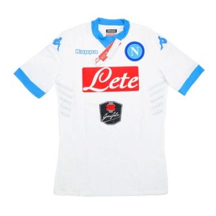 2015-16 Napoli Kappa Authentic Home Goalkeeper Shirt