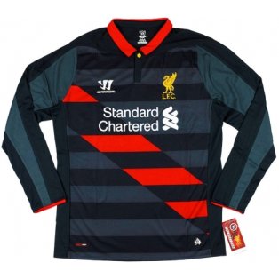 2014-15 Liverpool Warrior Third Long Sleeve Football Shirt