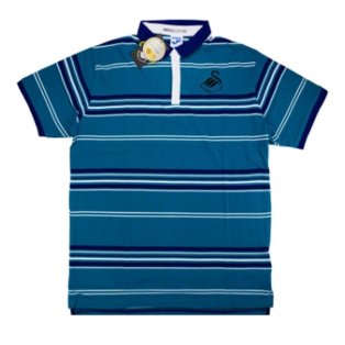 2016-2017 Swansea Joma Cotton Polo T-Shirt (Blue)