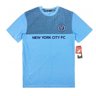 2015-16 New York City Adidas Leisure Tee (Blue)