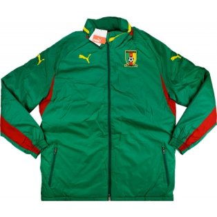 2012-13 Cameroon Puma Padded Jacket (Green)
