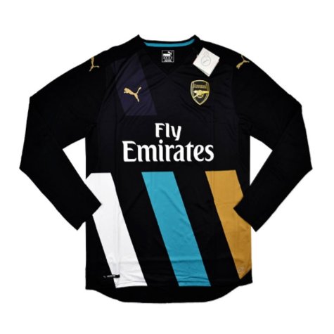 2015-16 Arsenal Puma Third Long Sleeve Shirt - Kids