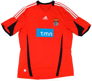Benfica 2008-09 Home Shirt (XL) (Good)